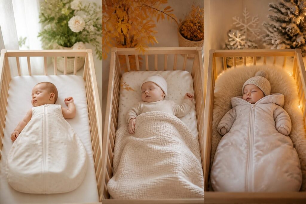 découvrez nos conseils pour bien habiller bébé pour dormir en fonction des saisons, afin d'assurer son confort et sa sécurité toute la nuit.
