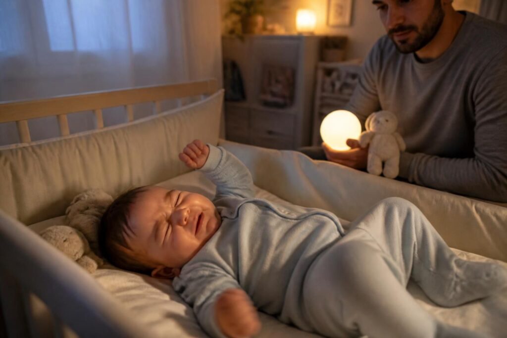 découvrez des conseils et solutions pour apaiser le sommeil agité de votre bébé et l'aider à bouger moins pendant la nuit.