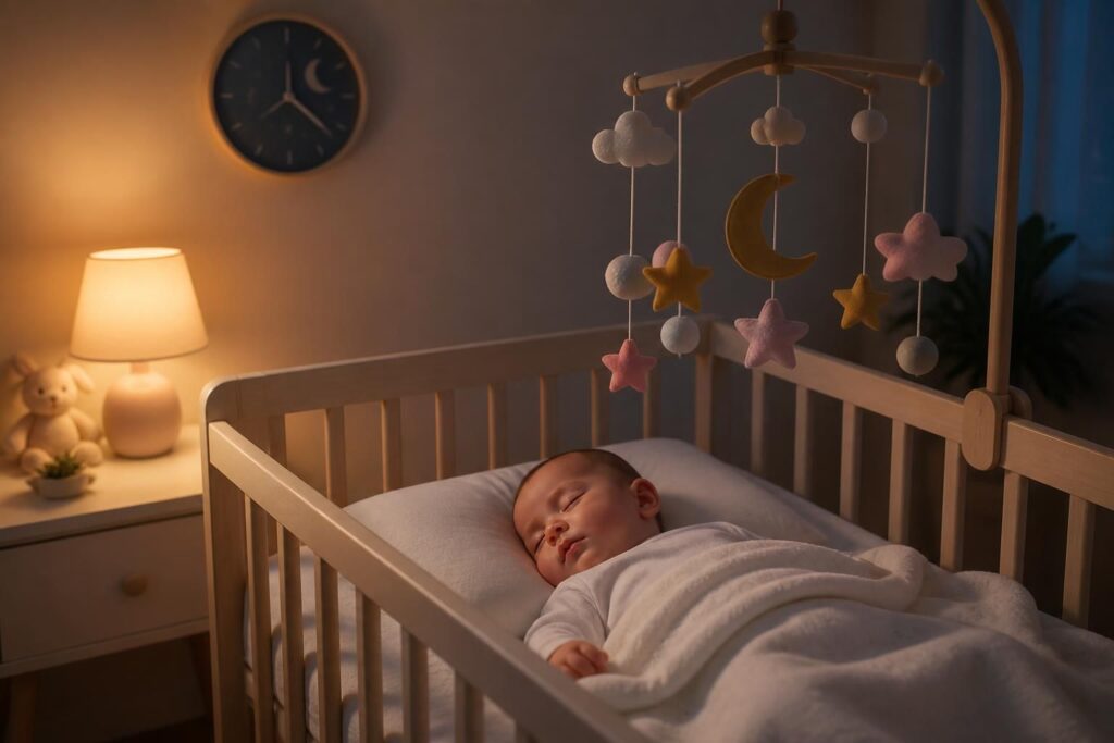 découvrez les changements dans le sommeil de votre bébé de 4 mois et apprenez comment gérer son nouveau rythme nocturne pour des nuits plus paisibles.