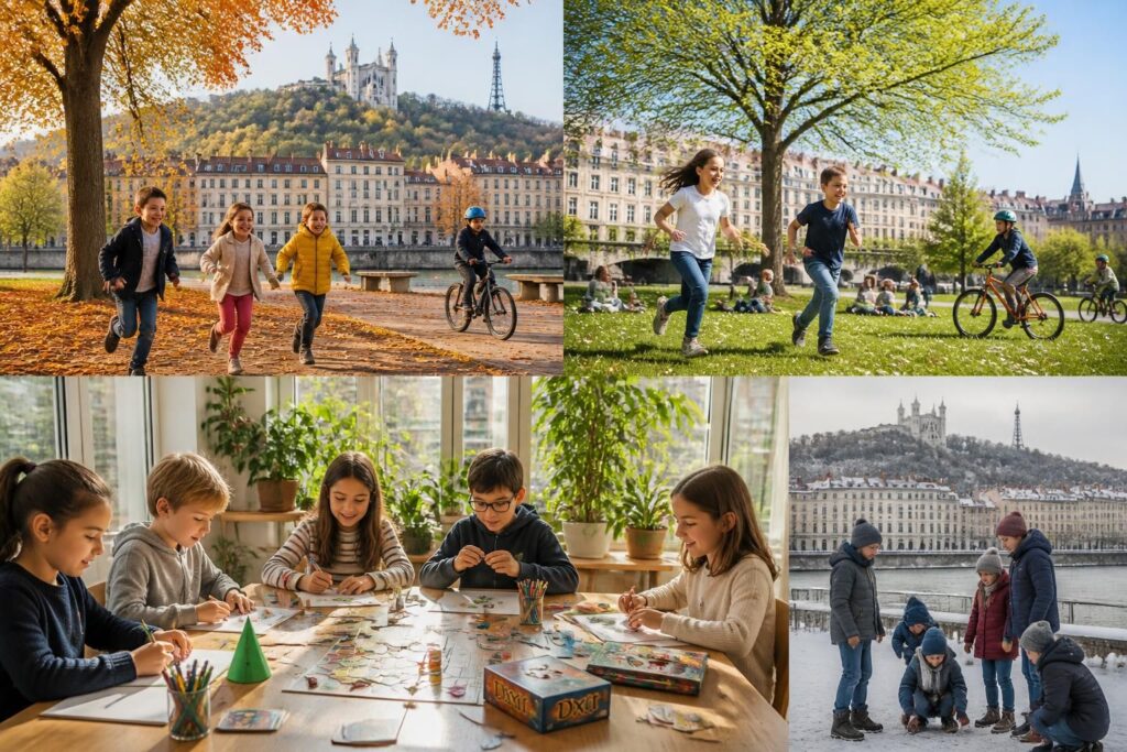 découvrez des idées d'activités pour enfants à lyon, adaptées à toutes les saisons, avec des animations en intérieur comme en extérieur pour s'amuser toute l'année.