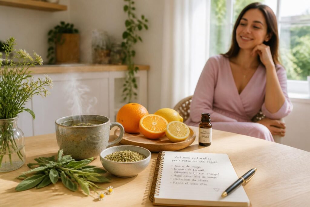 Retarder ses règles naturellement : astuces simples sans pilule
