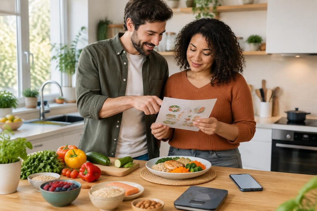 calculez facilement et gratuitement votre déficit calorique, que vous soyez un homme ou une femme, pour adapter votre alimentation à vos objectifs.