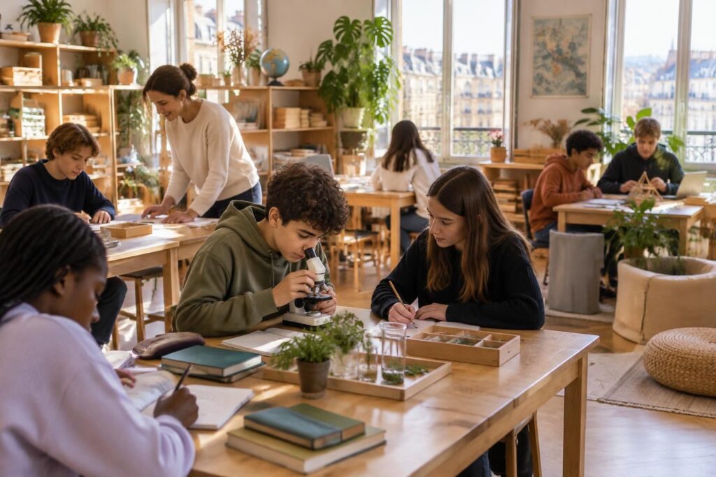 découvrez les collèges montessori en france : établissements à paris, lyon, bordeaux et ailleurs, pédagogie, accompagnement et informations pratiques.