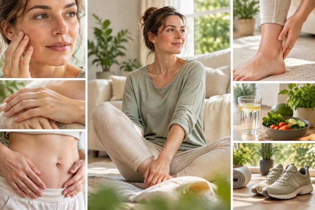 découvrez comment réduire naturellement la rétention d’eau selon la zone concernée, avec des conseils adaptés pour soulager jambes, ventre ou visage.