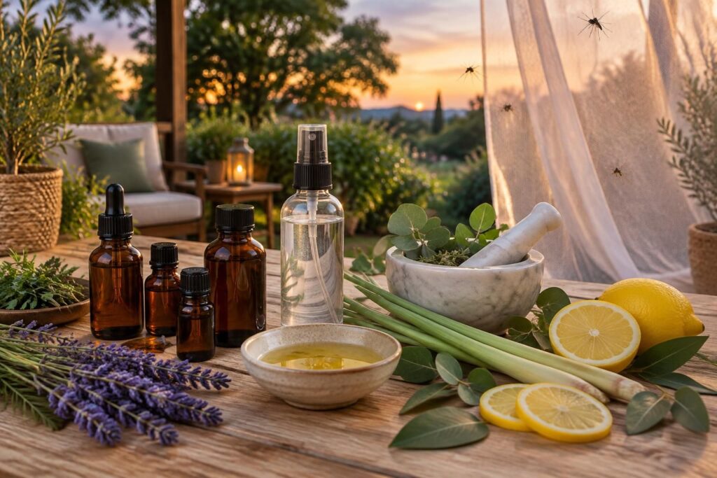découvrez les huiles essentielles efficaces contre les moustiques, avec des recettes simples et des astuces naturelles pour les éloigner chez vous.