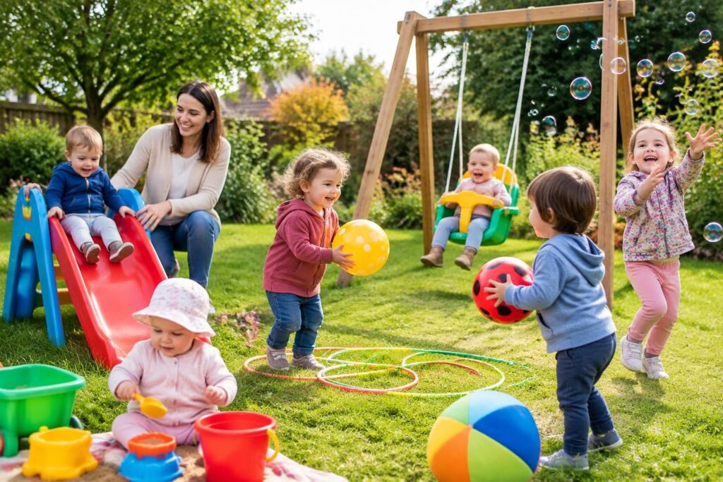 découvrez des jeux d’extérieur adaptés aux enfants de 1 à 6 ans : des idées amusantes pour bouger, explorer et profiter du plein air en toute sécurité.